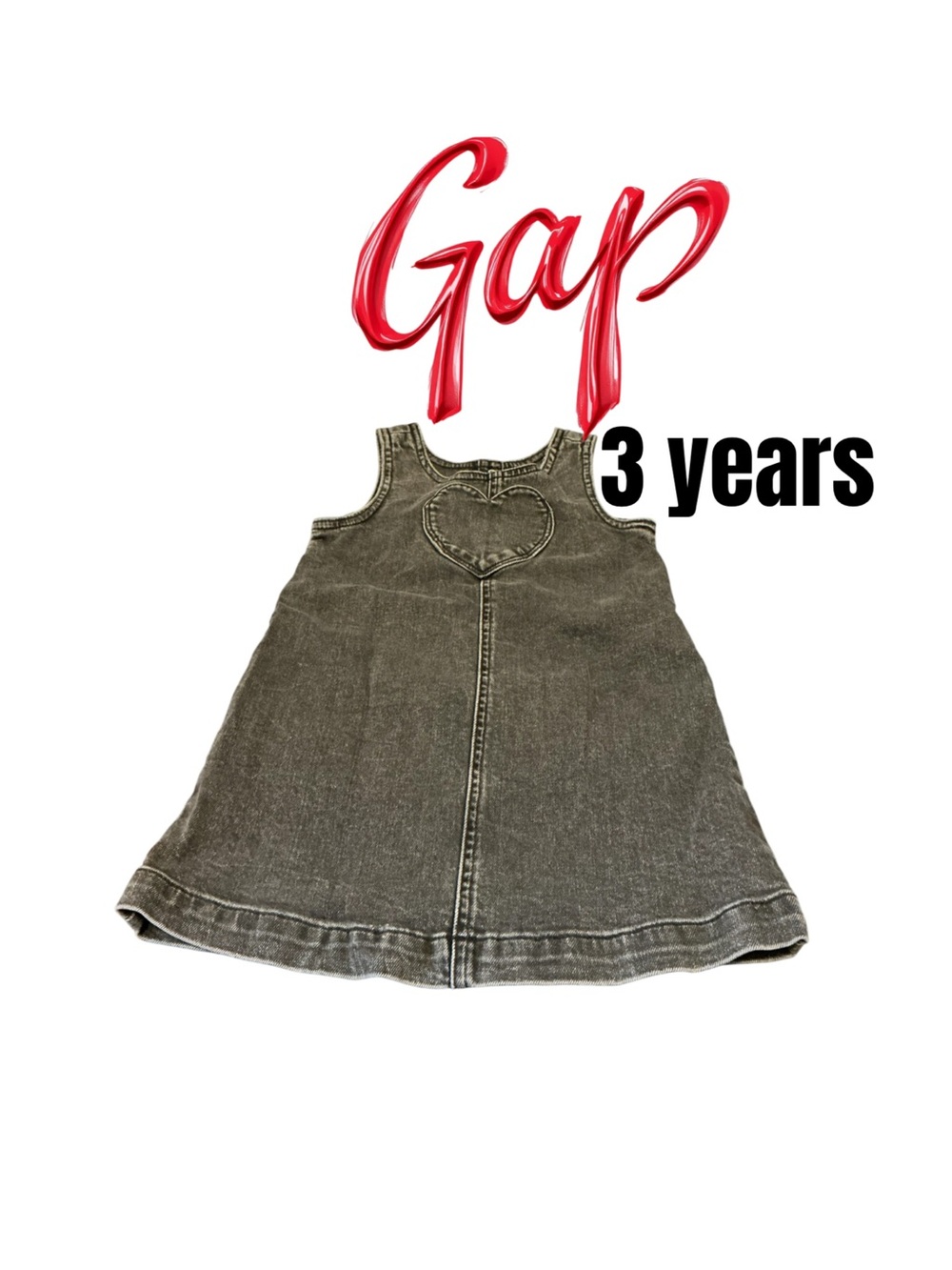 Kids Gap Denim Dress 👗 size 3